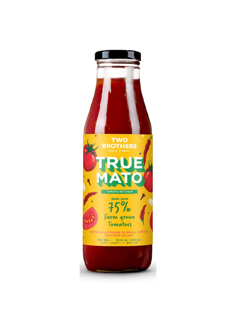 TWO BROTHERS Truemato Tomato Ketchup (75% Tomatoes) - Image 1